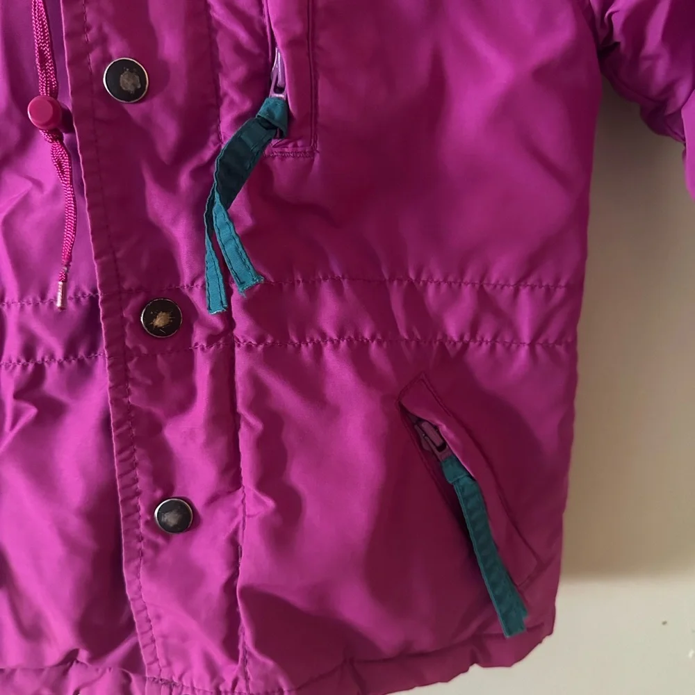 Vintage REI Pink purple and Teal Kids Jacket
